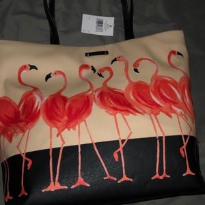 **SOLD** NWT Kate Spade Flamingo Bag Tote Purse
